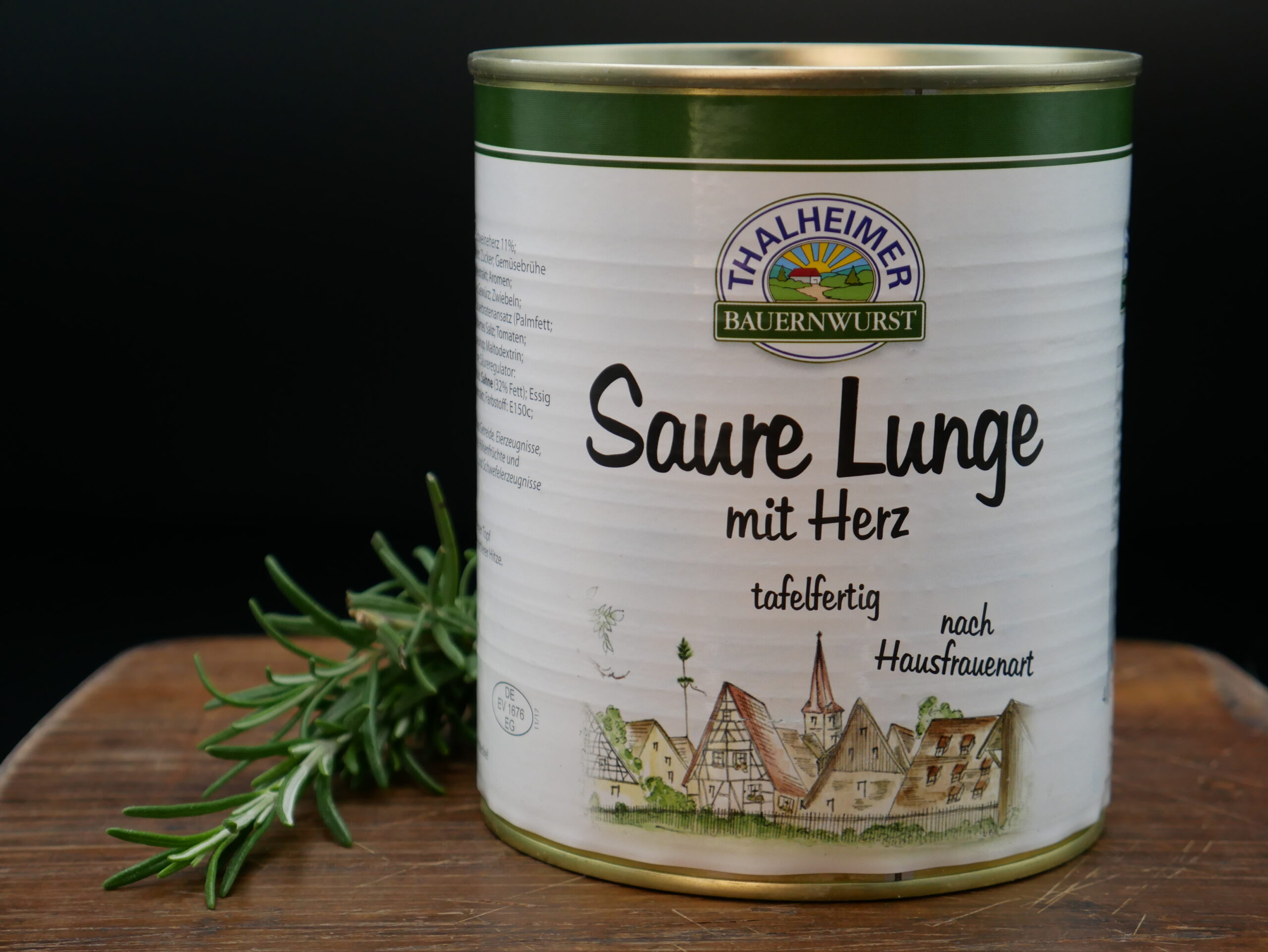 Thalheimer Saure Lunge 800g | Brot Schwarz